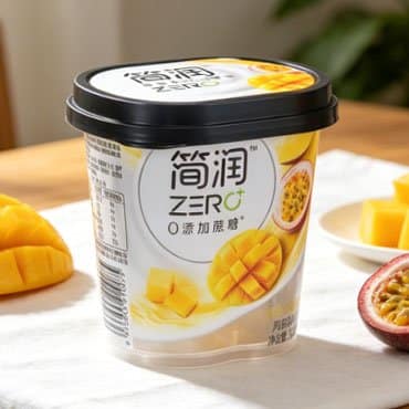 Family Size Yogurt Packaging
